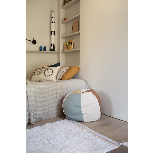 Covor crem lavabil/țesut manual din bumbac 120x160 cm Bloom Natural – Lorena Canals-image-3