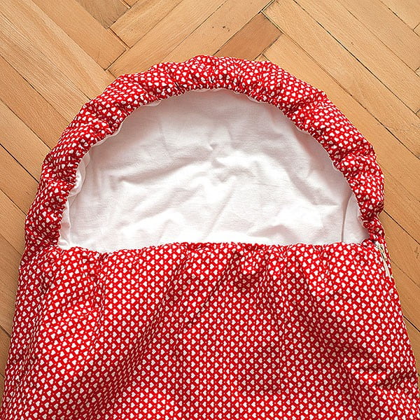 Sac de dormit pentru copii Bartex Inimioară, 70 x 200 cm-image-2