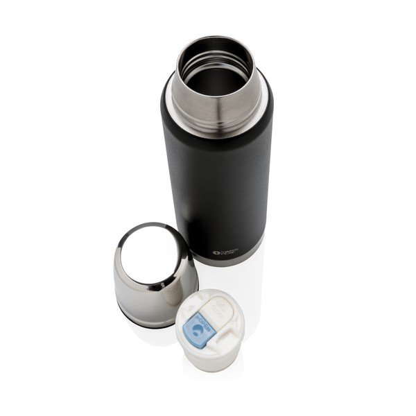 Sticlă termos din oțel inoxidabil Swiss Peak, 500 ml, negru-image-4