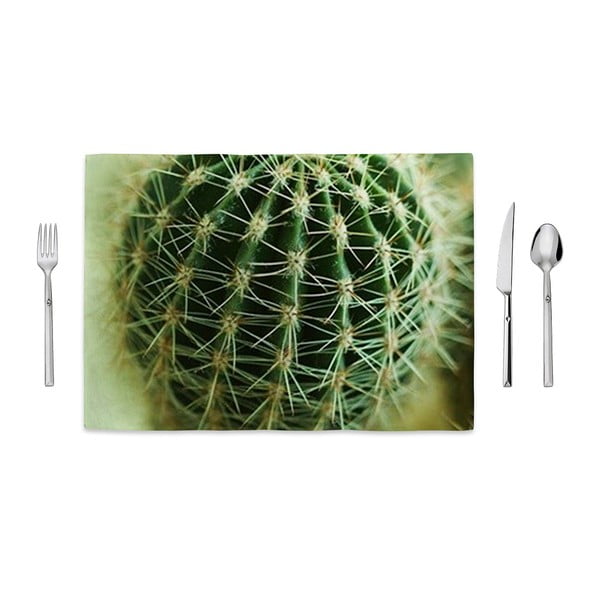 Suport farfurie Home de Bleu Cactus Zoom, 35 x 49 cm