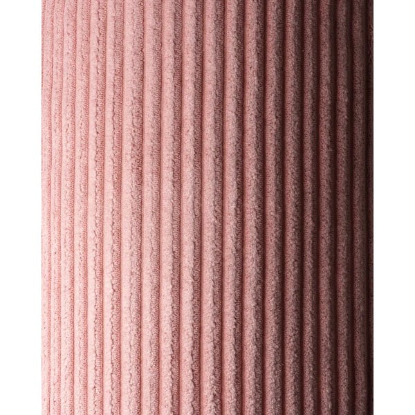 Pernă decorativă pentru copii roz cu tapițerie din catifea reiată Bolster – Wigiwama-image-4