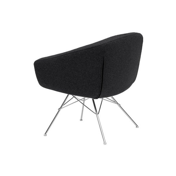 Fotoliu Softline Aiko, negru antracit-image-4