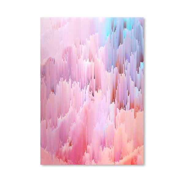 Poster Americanflat Delicate Glitches, 30 x 42 cm