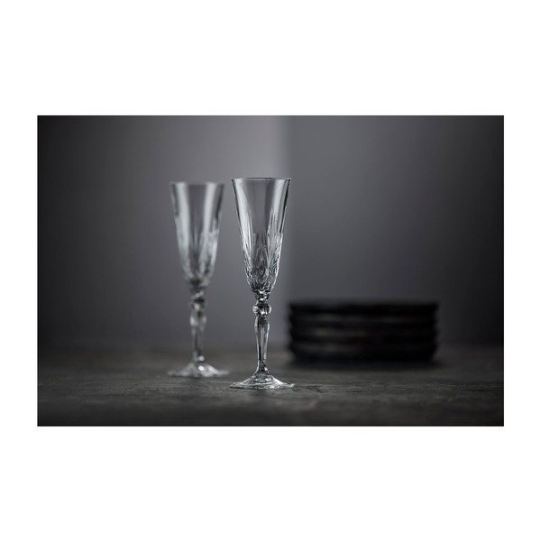Set de pahare 4 buc. de șampanie 160 ml Melodia – Lyngby Glas-image-3