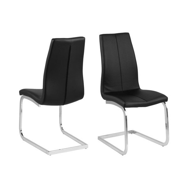 Scaun Actona Asama, negru-image-1