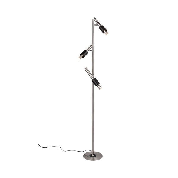 Lampadar negru-argintiu LED (înălțime 150 cm) Ikaris – Trio Select-image-1