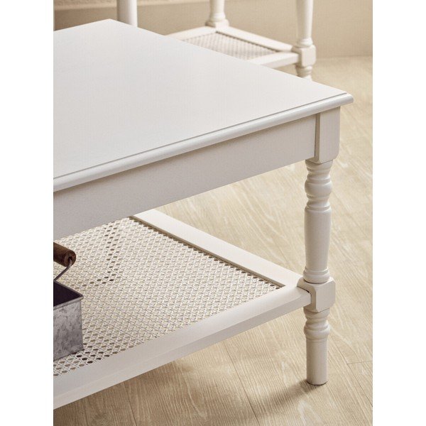 Măsuță de cafea albă 60x120 cm Heritage – Premier Housewares-image-3