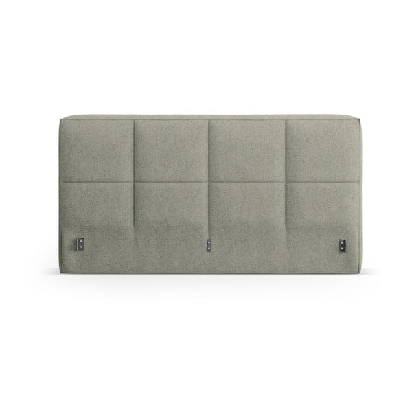 Tăblie de pat verde tapițată 249x100 cm Darren – Micadoni -image-2