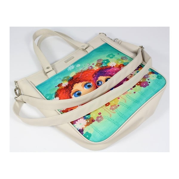 Geantă Dara bags Dušinka Adela, mare, nuanță deschisă-image-1