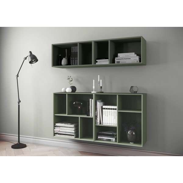 Sistem de rafturi modulare verde închis 70x70 cm Z Cube - Tenzo-image-1