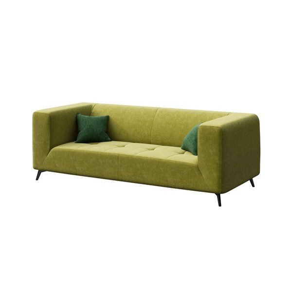 Canapea cu 3 locuri MESONICA Toro, verde olive-image-2