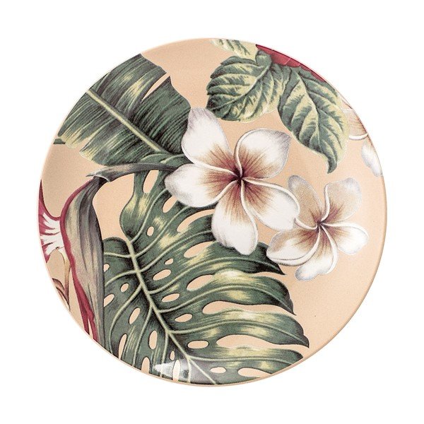 Farfurie din ceramică Bloomingville Aruba Jungle, ⌀ 20 cm
