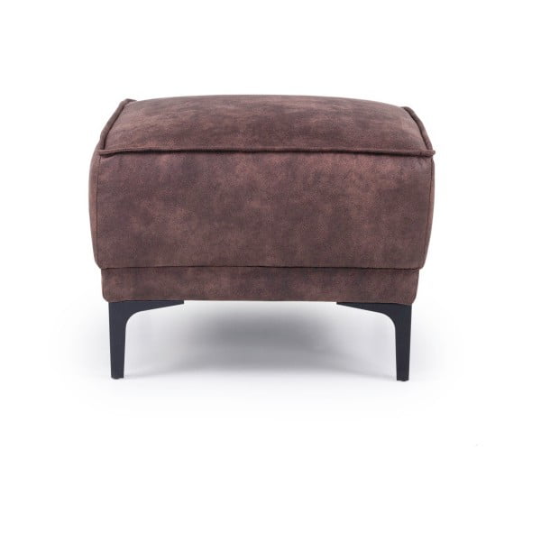 Taburet maro cu tapițerie din imitație de piele Copenhagen – Scandic