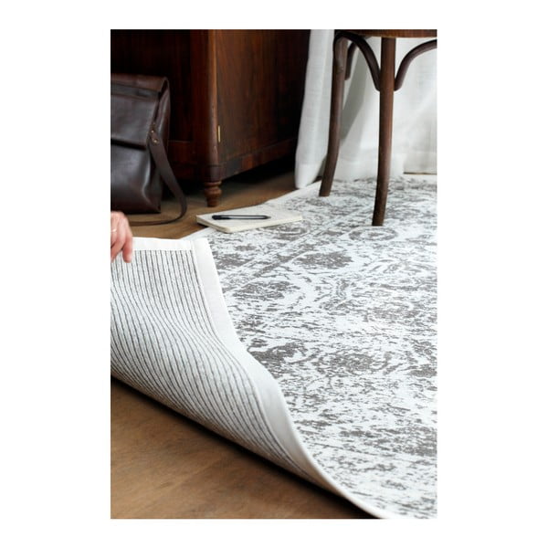 Covor reversibil Narma Palmse, 160 x 230 cm, alb-image-2