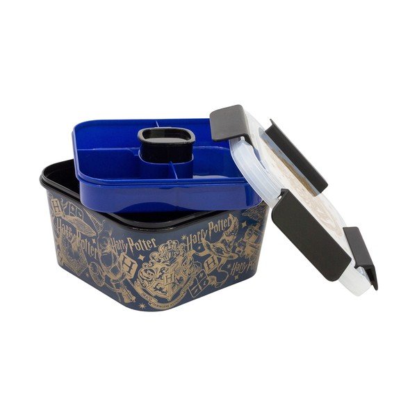 Cutie de gustări pentru copii albastru-închis din plastic Harry Potter – STOR-image-1
