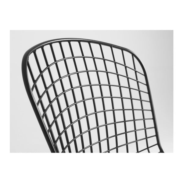 Scaun Wir, negru-image-3