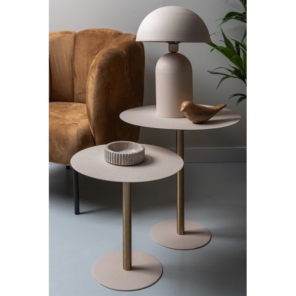 Măsuță auxiliară rotundă din metal ø 40 cm  Dex  – Leitmotiv-image-4