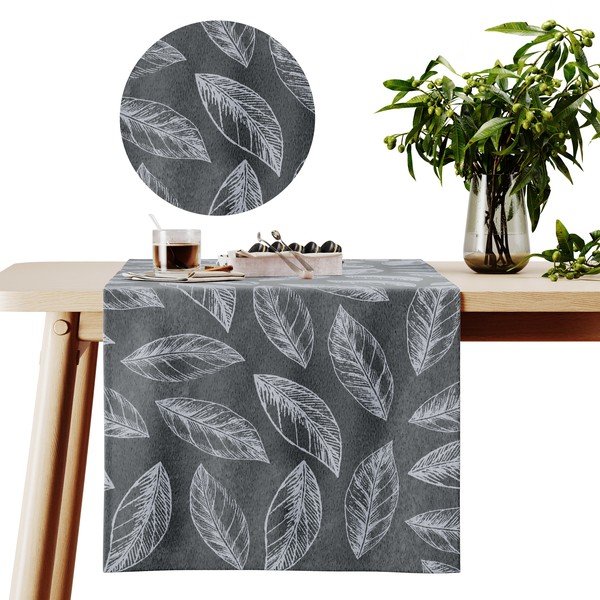 Napron de masă din catifea 40x140 cm Calm – Restilo-image-4