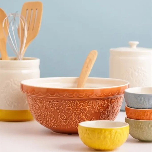 Bol portocaliu din ceramică ø 24 cm Home to Roost – Mason Cash-image-2