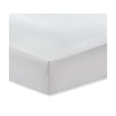 Cearșaf din bumbac satinat Bianca Classic, 135 x 190 cm, gri