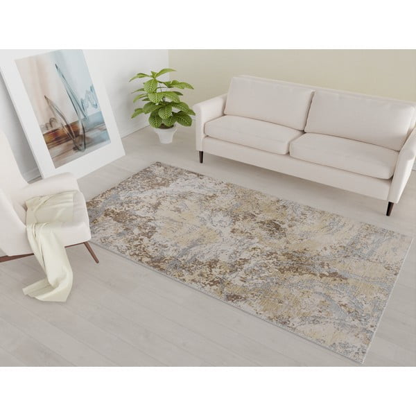 Covor albastru deschis/maro deschis lavabil 160x230 cm Sandstorm – Vitaus-image-1