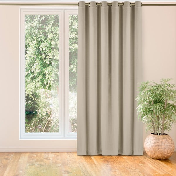 Draperie crem 200x245 cm Vila – Homede-image-1