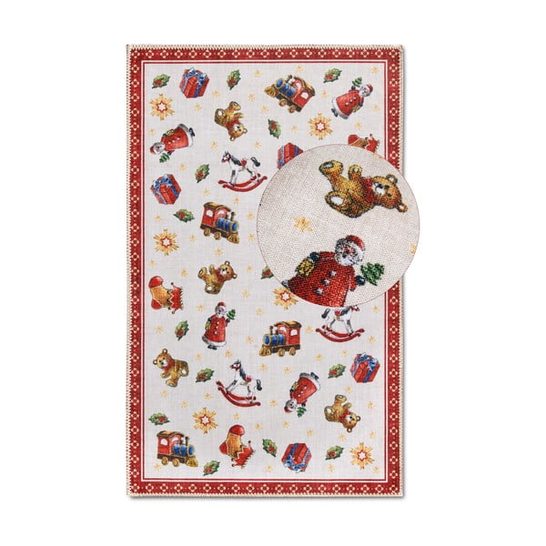 Covor roșu 50x80 cm  cu model de Crăciun Red Christmas – Villeroy&Boch