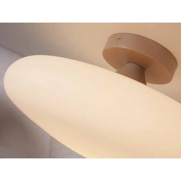Plafonieră crem cu abajur din sticlă ø 34 cm Sapporo – it's about RoMi-image-4