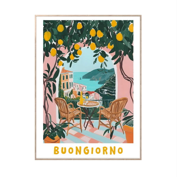 Tablou 50x70 cm Balcony I – Styler