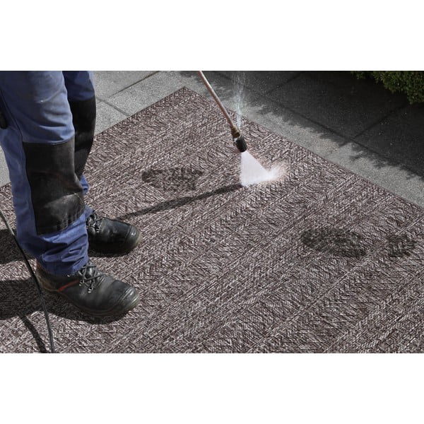 Covor adecvat interior/exterior NORTHRUGS Granado, 80 x 150 cm, gri închis-image-3