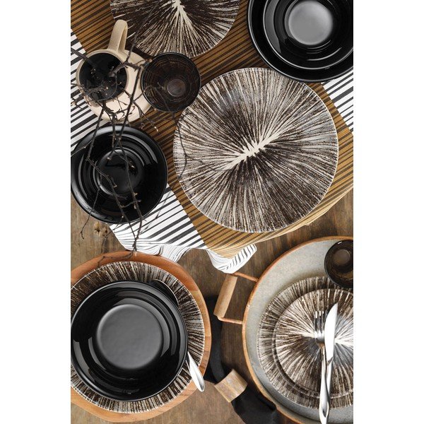 Set veselă 24 piese din gresie ceramică Kütahya Porselen Smart-image-1