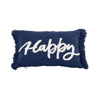Pernă decorativă 50x30 cm Cotton Slub Happy - Tiseco Home Studio