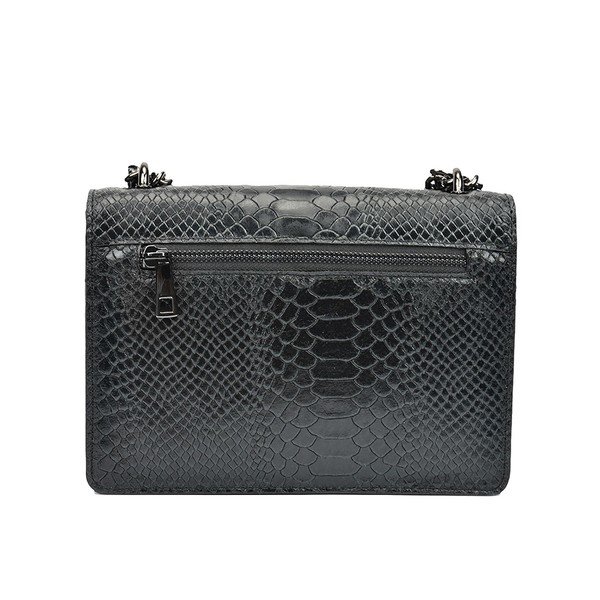 Geantă din piele Isabella Rhea Jane, negru-image-2
