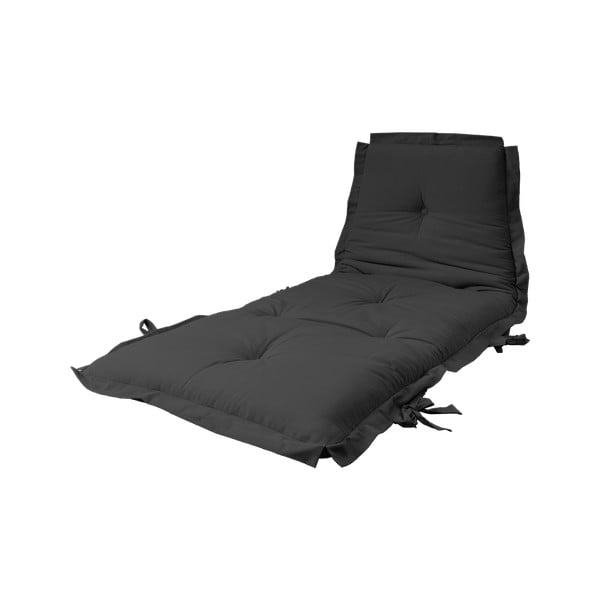 Futon variabil Karup Design Sit&Sleep Dark Grey, 80 x 200 cm