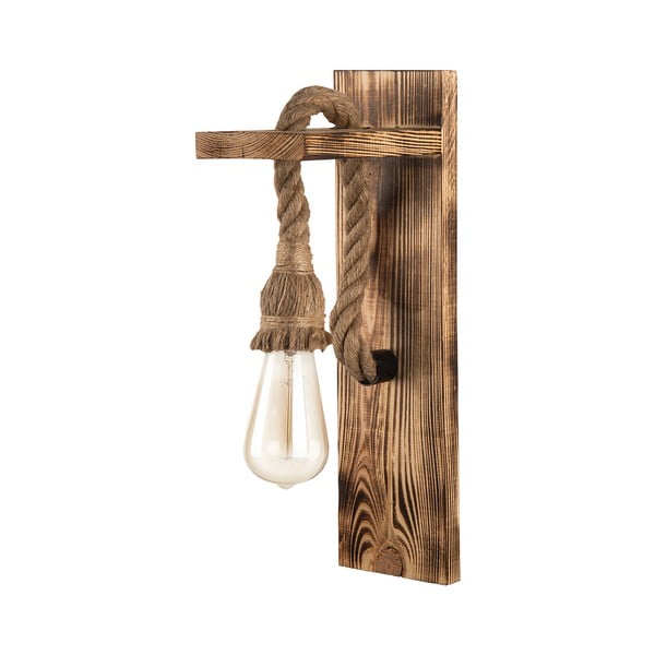 Aplică de perete în culoare naturală Woody – Squid Lighting-image-2