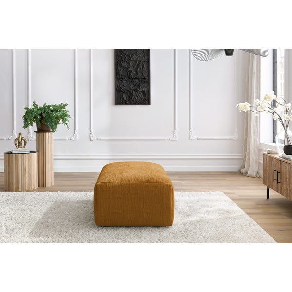 Taburet galben muștar Jeanne – Bobochic Paris-image-1