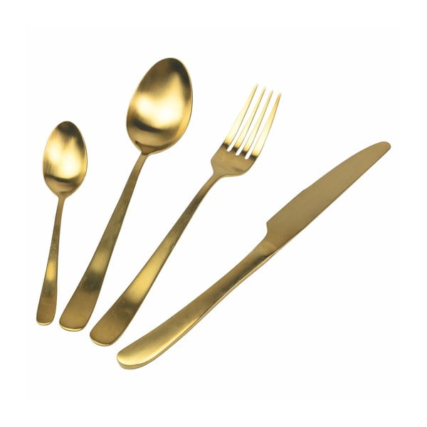 Set tacâmuri din oțel auriu 24 buc. – VDE Tivoli 1996-image-3
