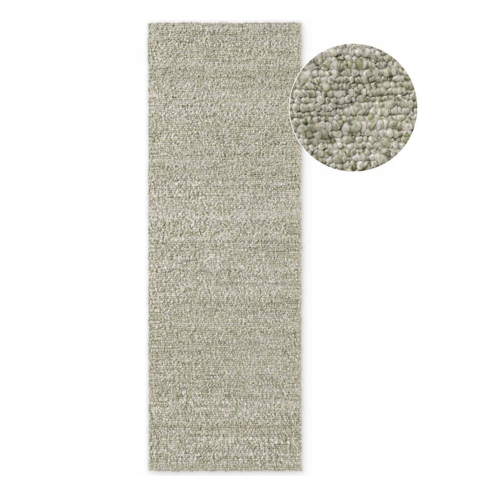Covor tip traversă verde deschis țesut manual 80x300 cm Notting Hill Portobello – Ted Baker