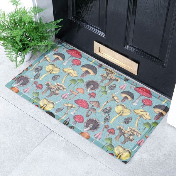 Covoraș de intrare 40x70 cm Wild Mushroom x Celia Battaini – Artsy Doormats-image-1