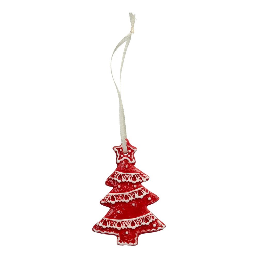 Ornament de Crăciun din ceramică 8,5 cm Vinterby – Dakls