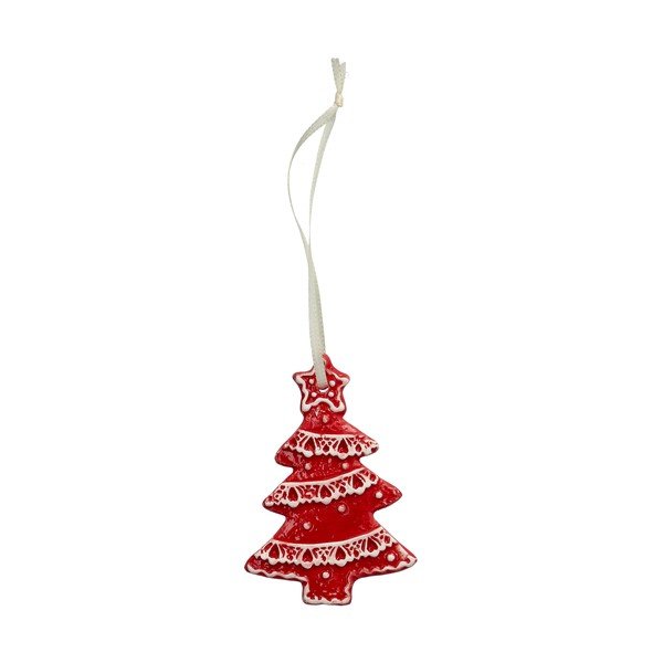 Ornament de Crăciun din ceramică 8,5 cm Vinterby – Dakls