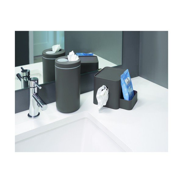 Cutie pentru șervețele iDesign Caddy, gri-image-4