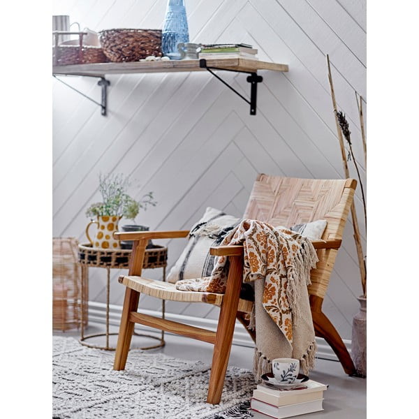 Pătură din bumbac reciclat 130x160 cm Hanny - Bloomingville-image-2