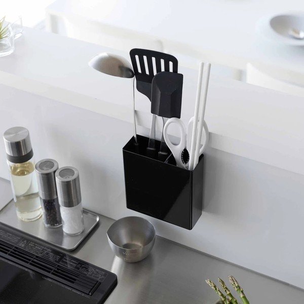 Suport pentru ustensile de bucătărie  autoadeziv din metal Film Hook – YAMAZAKI-image-2