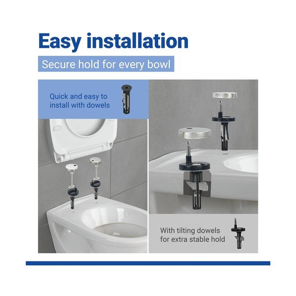 Capac WC 36,5 x 45 cm Easy-Close (cu închidere automată) Pula – Wenko-image-3