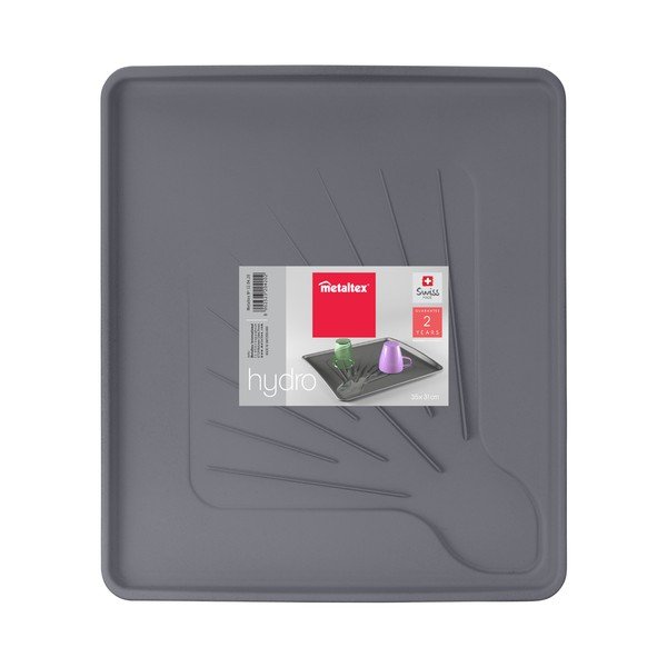 Suprafață de scurgere pentru vase Metaltex Hydro, 35 x 31 cm-image-4