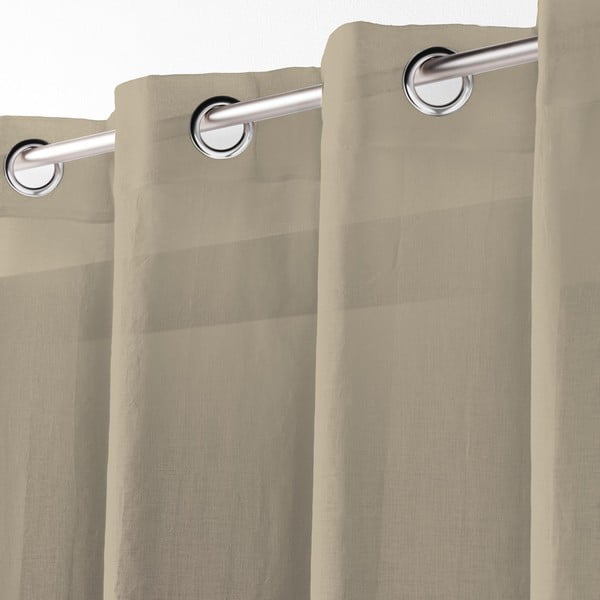 Perdea bej 140x280 cm Telma – douceur d'intérieur-image-1