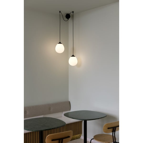 Abajur negru-alb ø 21 cm Around the World Mini – UMAGE-image-3