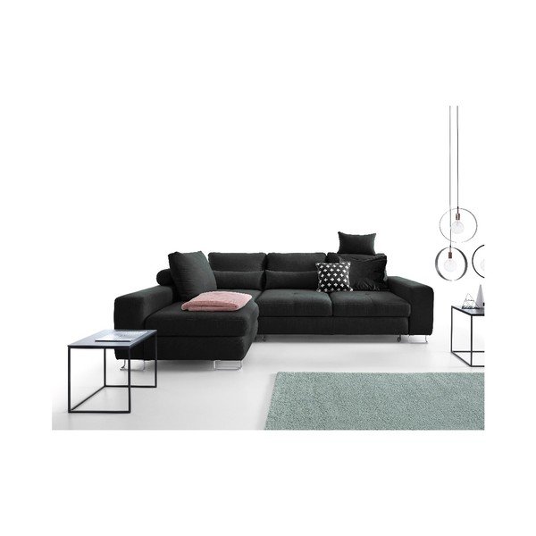Canapea colţar Windsor & Co Sofas Alpha, partea stângă, gri închis-image-1