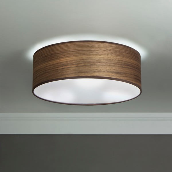 Plafonieră din furnir de nuc natural Sotto Luce TSURI M, ⌀ 30 cm-image-4